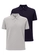 Kit com 2 Camisetas Polo Masculina Hering N3a7