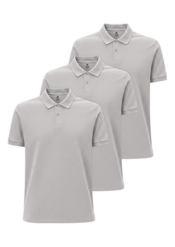 Kit com 3 Camisetas Polo Masculina Hering N3a7