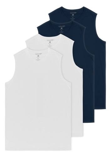 Kit com 4 Camisetas Masculina Regata Malwee 1000004421