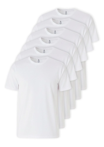 Kit com 6 Camisetas Masculina Hering 4fv2