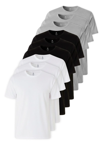 Kit com 9 Camisetas Masculina Hering 4fv2