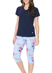 Pijama Feminino Curto Podiun 255031