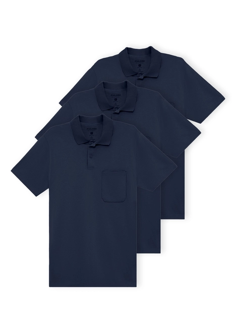 Kit com 3 Camisetas Polo Masculina Malwee 1000004429