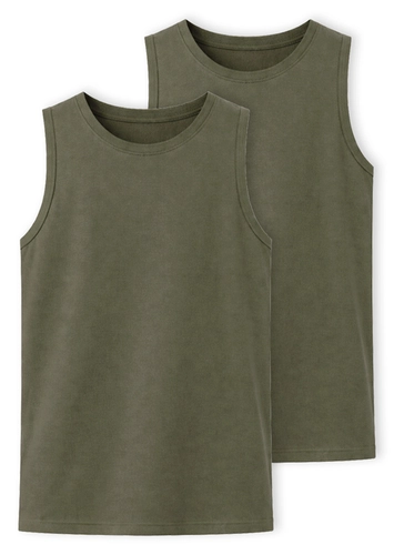 Kit com 2 Camisetas Regata Masculina Hering 0111