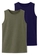 Kit com 2 Camisetas Regata Masculina Hering 0111