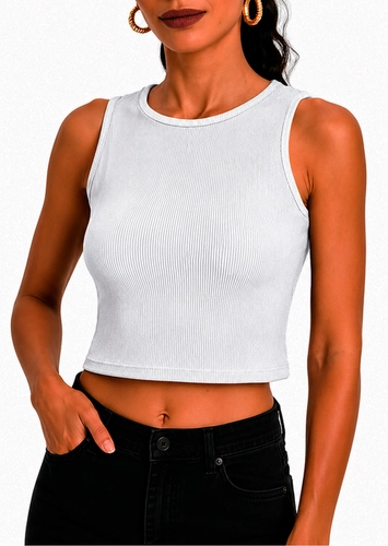 Blusa Feminina Regata Cropped Enfim 1000120951