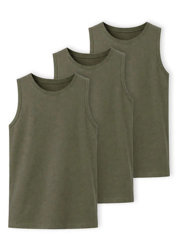 Kit com 3 Camisetas Regata Masculina Hering 0111