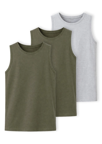 Kit com 3 Camisetas Regata Masculina Hering 0111