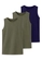 Kit com 3 Camisetas Regata Masculina Hering 0111