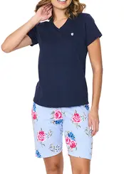 Pijama Feminino Curto Podiun 255032