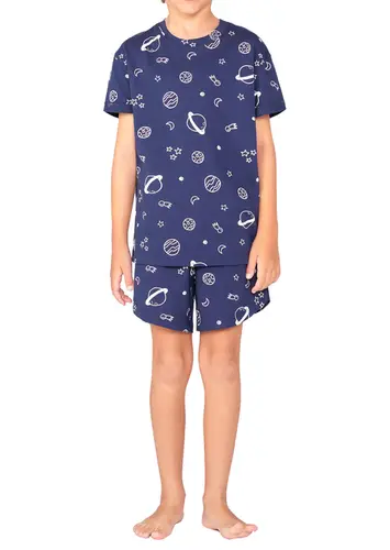 Pijama Infantil Menino Curto Hering 56kw