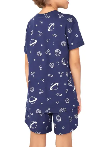 Pijama Infantil Menino Curto Hering 56kw