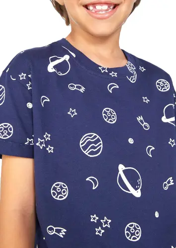 Pijama Infantil Menino Curto Hering 56kw