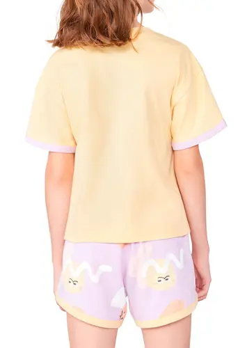 Pijama Infantil Menina Curto Hering 56l4