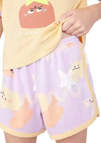 Pijama Infantil Menina Curto Hering 56l4
