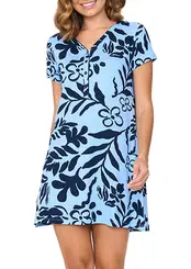 Camisola Feminina Curta com Abertura Podiun 256058