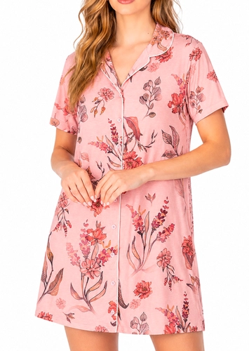 Camisola Feminina Curta com Abertura Malwee 1000120725