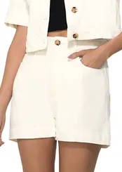 Shorts Feminino Mom Enfim 1000121073