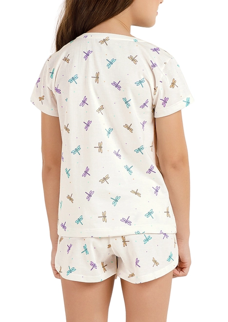 Pijama Infantil Menina Curto Cor com Amor 2050053