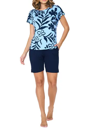 Pijama Feminino Curto Podiun 255058