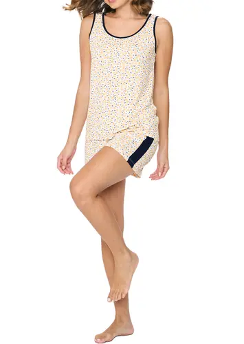 Pijama Feminino Curto Podiun 255095