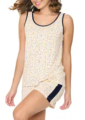 Pijama Feminino Curto Podiun 255095