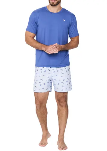 Pijama Masculino Curto Podiun 258058
