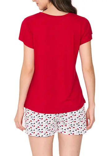 Pijama Feminino Curto Podiun 255093
