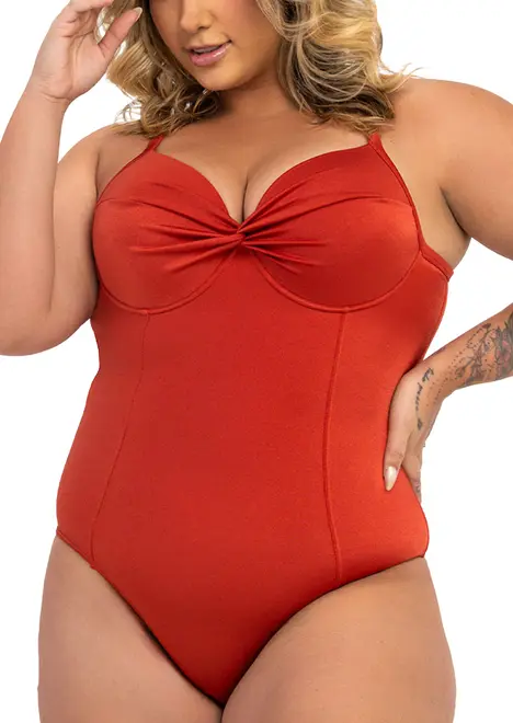Maiô Banho de Mar 621.521 Plus Size