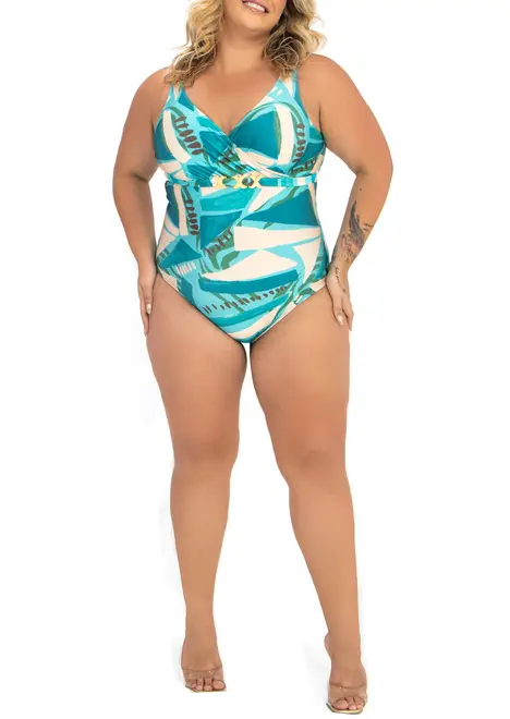 Maiô Banho de Mar 617.574 Plus Size