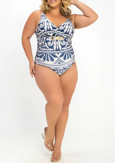 Maiô Banho de Mar 617.574 Plus Size