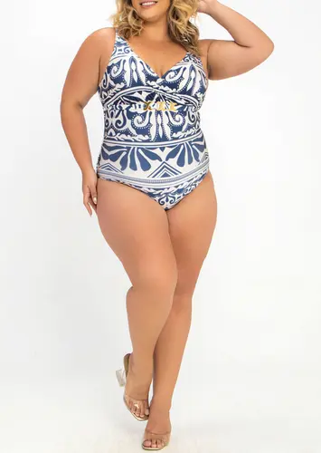 Maiô Banho de Mar 617.574 Plus Size