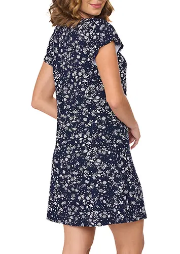 Camisola Feminina Curta com Abertura Podiun 256066