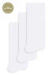 Kit 3 Pares de Meias Infantil Cano Longo Selene 5010-002