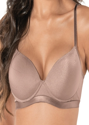 Sutiã com Aro e Bojo Chic Demillus 67093 Taça B