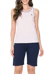 Pijama Feminino Curto Podiun 255025