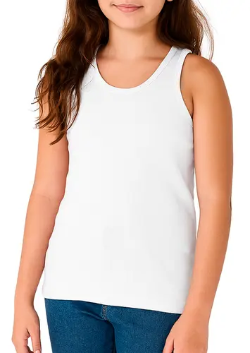 Camiseta Regata Infantil Menina Malwee 1000101810 loading=