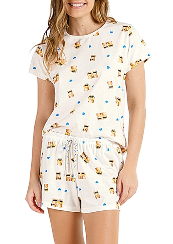 Pijama Feminino Curto Cor com Amor 2010441