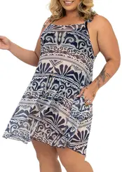 Saída Banho de Mar 621.904 Plus Size