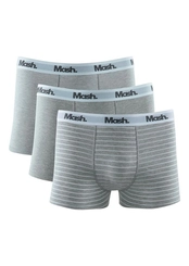 Kit com 3 Cuecas Boxer Mash 110.38
