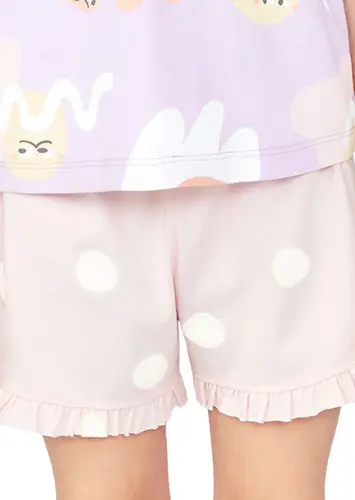 Pijama Infantil Menina Curto Hering 56l5
