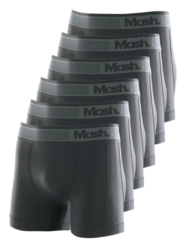 Kit com 6 Cuecas Boxer Mash 710.01