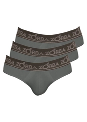 Kit com 3 Cuecas Slip Zorba 716