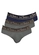 Kit com 3 Cuecas Slip Zorba 716