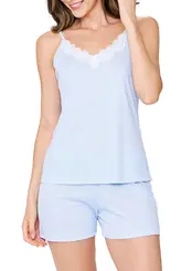 Pijama Feminino Curto Podiun 255019
