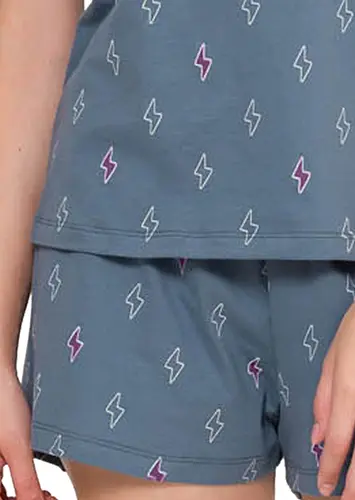 Pijama Feminino Curto Espaço Pijama 4010086