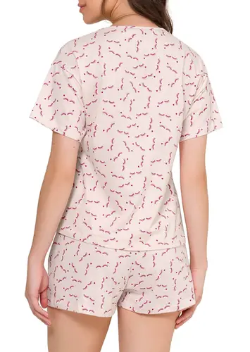 Pijama Feminino Curto Espaço Pijama 4010121