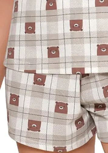 Pijama Feminino Curto Espaço Pijama 4010141