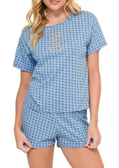 Pijama Feminino Curto Espaço Pijama 4010132