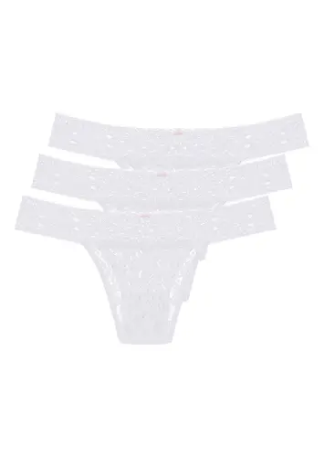 Kit com 3 Calcinhas Biquíni Hope L 34730